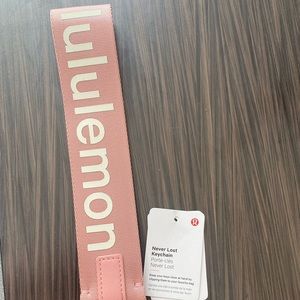 Lululemon never lost keychain